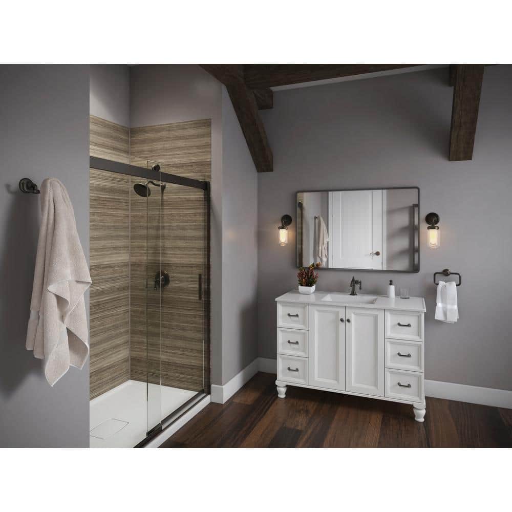 Oil Rubbed Bronze Dimmable Bathroom Vanity Light