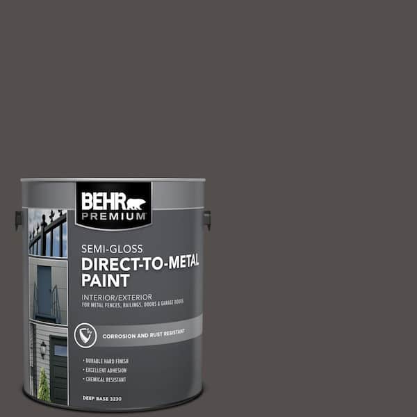 1 gal. #PPU24-02 Berry Brown Semi-Gloss Direct to Metal Interior/Exterior Paint
