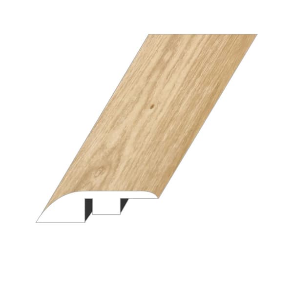 null Paragon Renegade Tan 0.6 in. Thick x 1.8 in. W x 94.5 in. L SPC Vinyl Reducer Molding