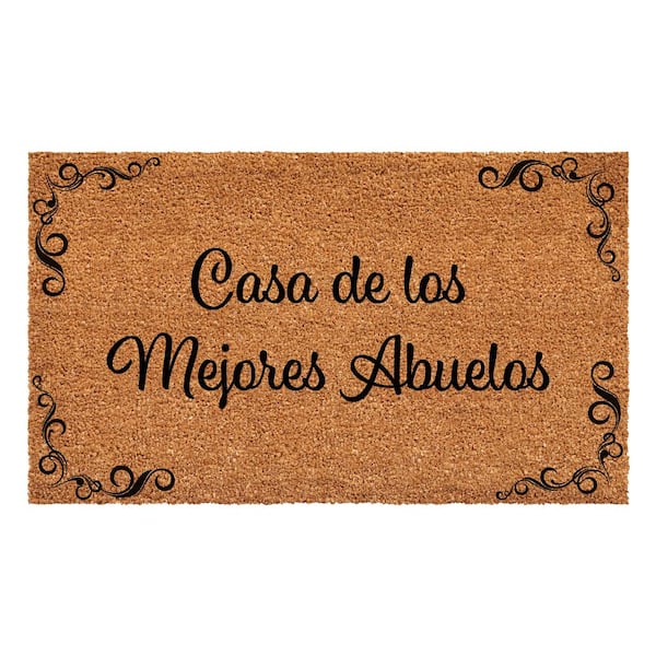 Calloway Mills Casa de los mejores Abuelos Doormat 24" x 36"