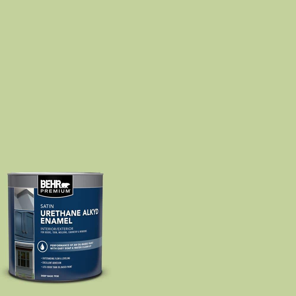 1 qt. #P370-4 Cricket Field Satin Enamel Urethane Alkyd Interior/Exterior Paint price history on PriceWatchPro