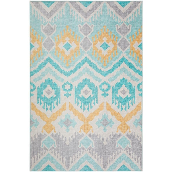 Addison Rugs Modena Spa 3 ft. x 5 ft. Ikat Area Rug