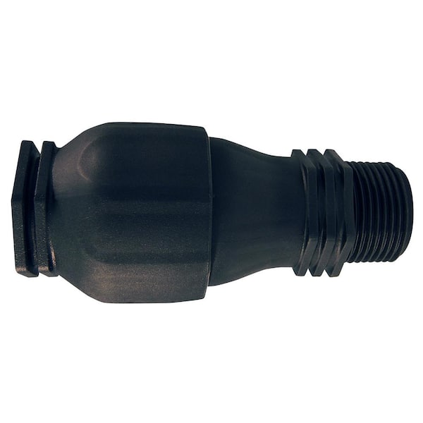 1 in. Sprint Composite Male Adapter x 1/2 in. to 3/4 in. Universal Compression Fitting