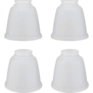 2-1/8 in. Fitter x Dia 4-5/8 in. x 4-5/8 in. H, 4PK - Lighting Accessory - Replacement Glass - Frosted