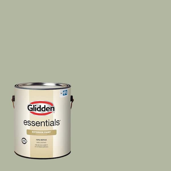 Glidden Essentials 1 gal. PPG1030-3 Mellow Mood Semi-Gloss Exterior Paint