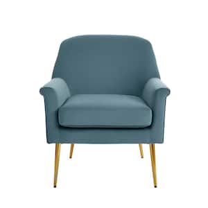 Blairmore Charleston Blue Upholstered Accent Chair