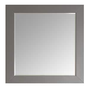 Eviva Aberdeen 30 Grey Framed Bathroom Wall Mirror