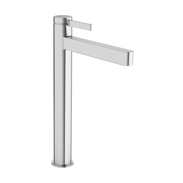 Finoris Single Handle Single Hole Bathroom Faucet in Chrome