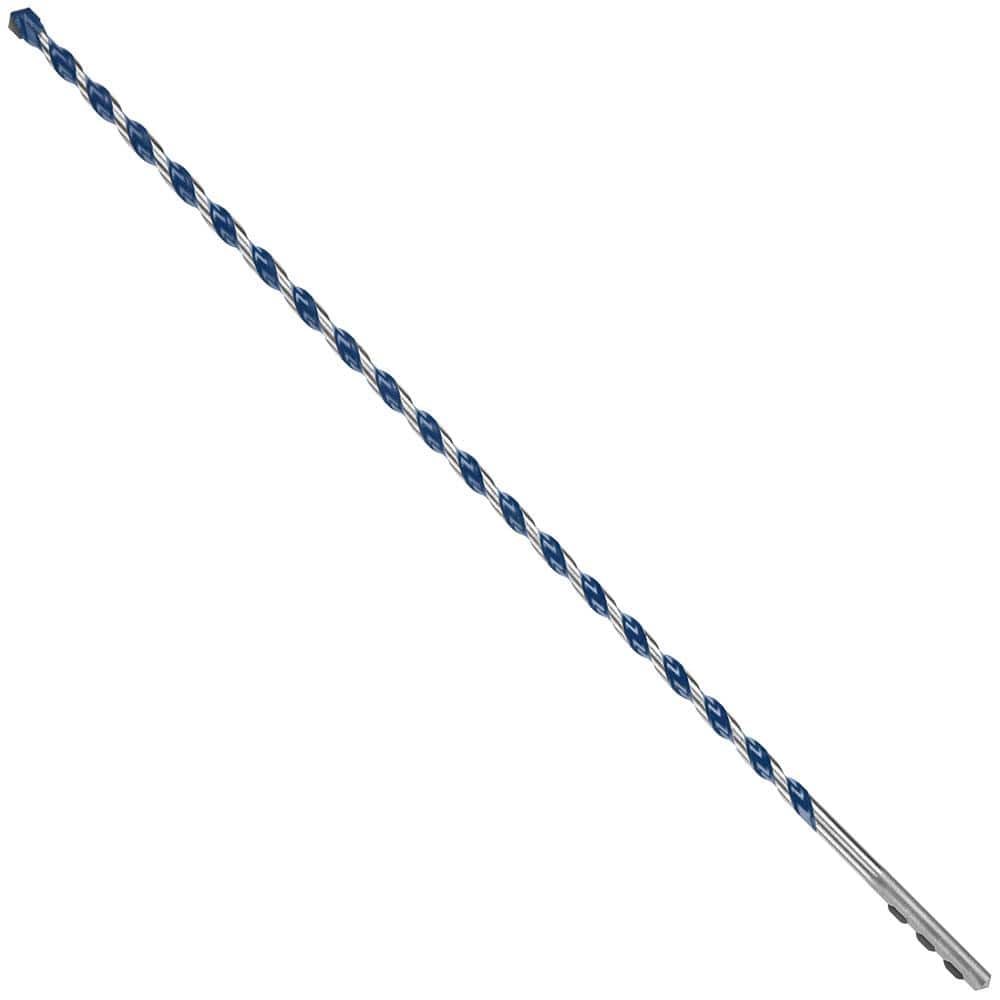 1/4 in. x 12 in. BlueGranite Turbo Carbide Hammer Drill Bit for Concrete, S