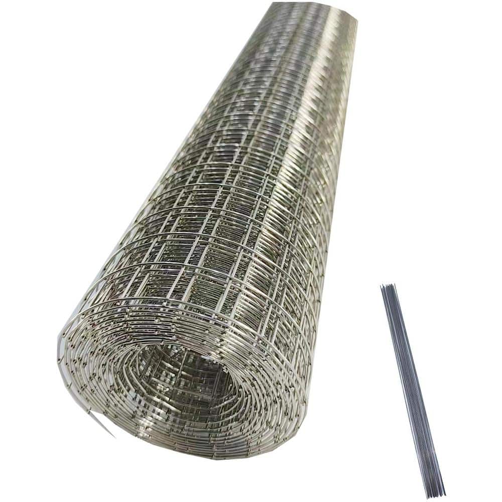 1/2 in. x 1.3 ft. x 8 ft. 21-Gauge 304 Stainless Steel Welded Wire Mesh, Poultry Netting Cage Fence Hardware Cloth price history on PriceWatchPro