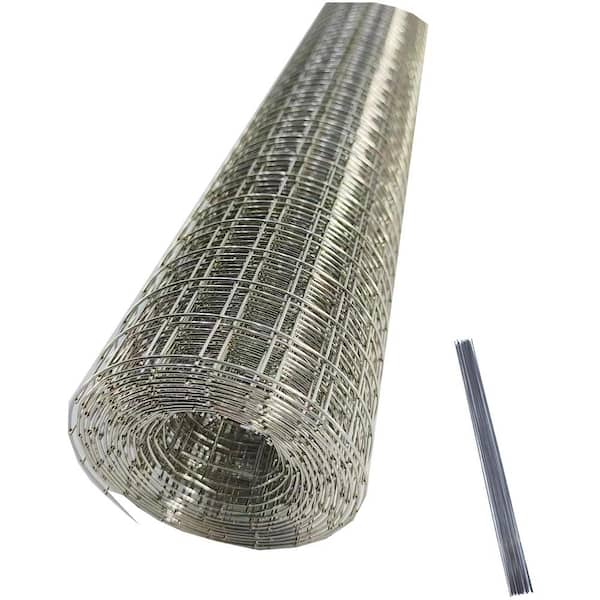 Angel Sar 1/2 in. x 1.3 ft. x 8 ft. 21-Gauge 304 Stainless Steel Welded Wire Mesh, Poultry Netting Cage Fence Hardware Cloth