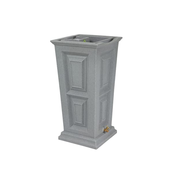 Savannah 45 Gal. Light Granite Rain Barrel