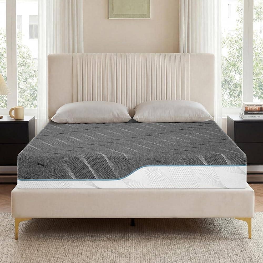 Extra Firm Queen Memory Foam Mattress for Back Pain Relief,14 Inch Medium/Extra Firm Dual Side Flippable Mattress in Box price history on PriceWatchPro
