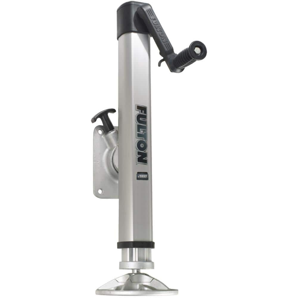 Fulton F2 Zinc-Coated Steel Marine Trailer Jack, 2000 lbs Capacity