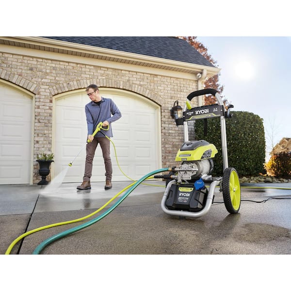 Pressure Washer Hose – 1/4 X 50 FT, 24 Pressure Washer Surface Cleaner  with 4 Wheels