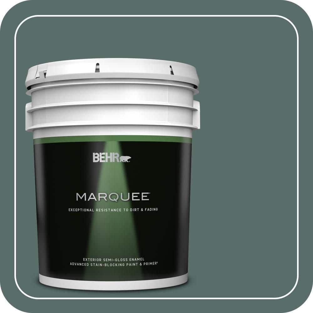5 gal. #N430-6 Meteorological Semi-Gloss Enamel Exterior Paint & Primer product image for price tracking