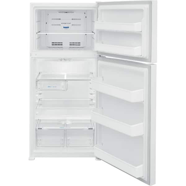 Frigidaire 18.3 cu. ft. Top Freezer Refrigerator in White, ENERGY STAR  FFHT1835VW - The Home Depot