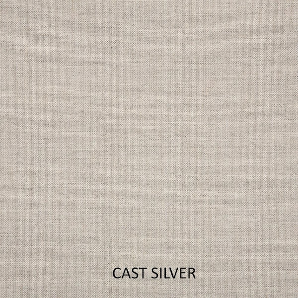 23 x 25 Deep Seating Outdoor Pillow and Cushion Set in Sunbrella Cast Silver