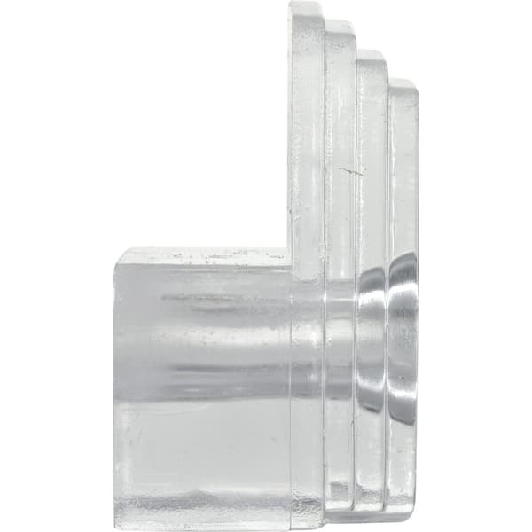 Glacier Bay 1/4 in. Plastic Mirror Mounting Clips (6-Pack) 805234 - The  Home Depot