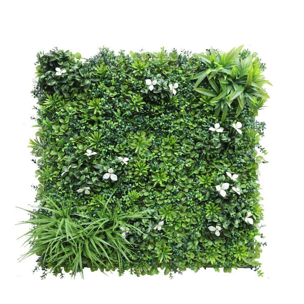 40 in. H x 40 in. W Plastic Artificial Ivy Hedge Privacy Garden Fence for Home Backyard Garden, 2 Mixed Leaves price history on PriceWatchPro