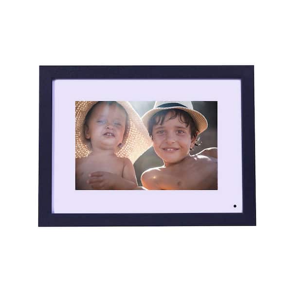 10.1 in. Wi-Fi, Digital Picture Frame with Free PhotoShare Frame App, 16GB RAM, Midnight Black