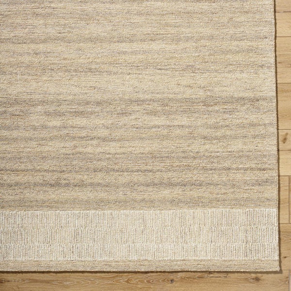 Vivir Ira Tan Traditional 8 ft. x 10 ft. Indoor Area Rug