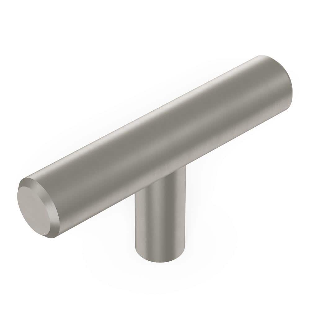 Stainless Steel T-Shape Bar Pull Knob with Mounting Hardware