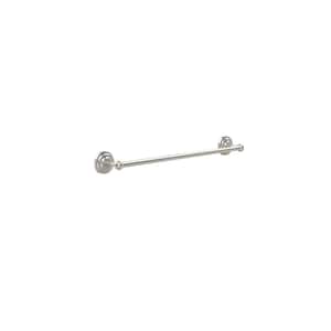 Que New Collection 24 in. Back to Back Shower Door Towel Bar in Polished Nickel