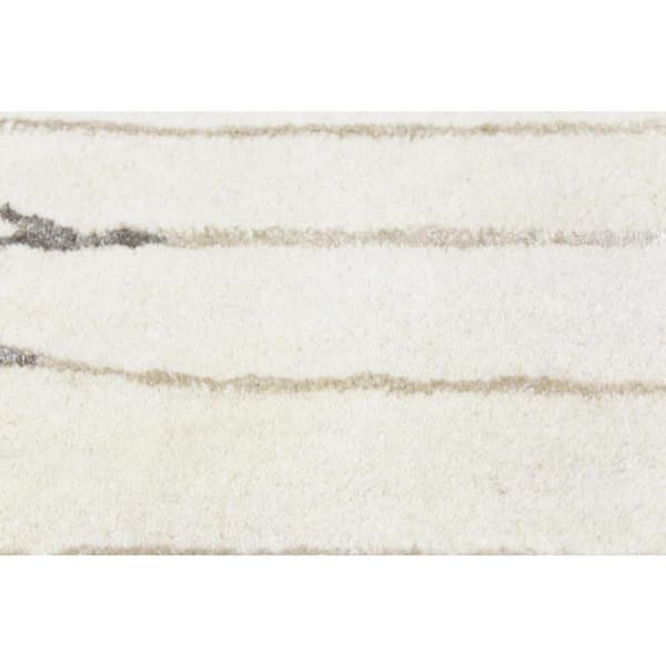BASHIAN - Greenwich Ivory 3 ft. x 8 ft. (2 ft. 6 in. x 8 ft.) Abstract Contemporary Runner Rug