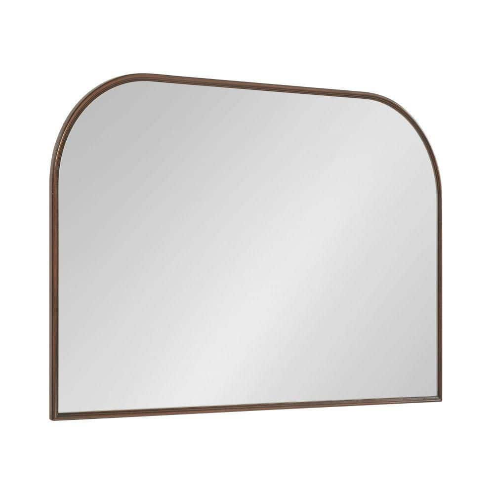 Caskill 24.00 in. H x 36.00 in. W Arch MDF Framed Bronze Mirror price history on PriceWatchPro