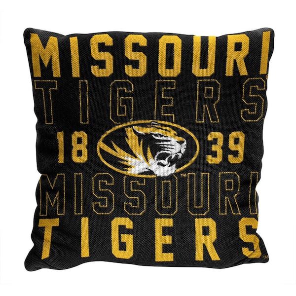 THE NORTHWEST GROUP NCAA Missouri Stacked Multi-Colored Pillow
