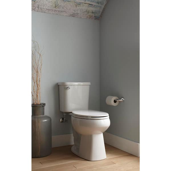 Windham 1.6 GPF Single Flush Gravity Fed Flushing Technology Toilet Tank Only in White