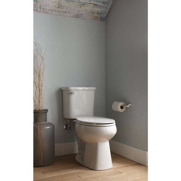 Windham 2-Piece 1.6 GPF Single Flush Elongated Toilet with ProForce Plus Flushing Technology in White, Seat Not Included