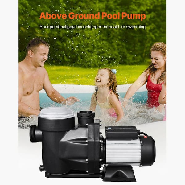 SKYSHALO Above Ground Pool Pump 2.5 HP 148 GPM Max Flow
