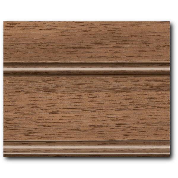 KraftMaid 4 in. x 3 in. Finish Chip Cabinet Color Sample in Husk Hickory