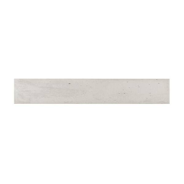 Jeffrey Court Typhoon Beige 3 in. x 18 in. Subway Gloss