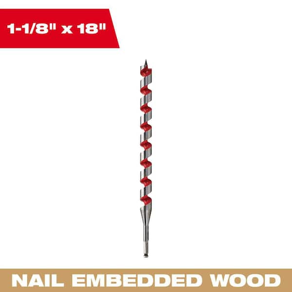 Milwaukee 1-1/8 in. x 18 in. Ship Auger Bit