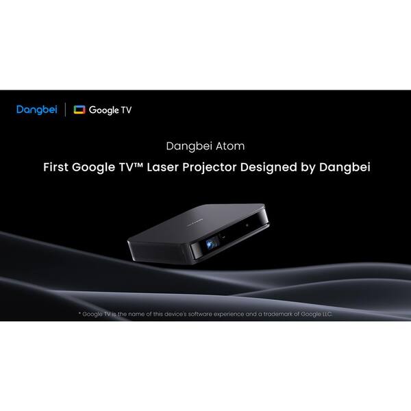 Dangbei Atom
Google TVを搭載薄型レーザープロジェクター Dangbei Atom Google TV Mini Laser Projector with Built-in
