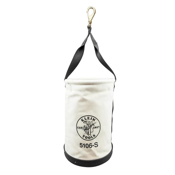 9 in. Straight-Wall Tool Bucket with Swivel Snap