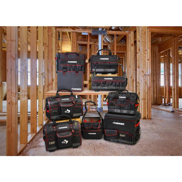 Husky 19 in. Pro Hybrid Tote with Tool Organizer 67132-02 - The