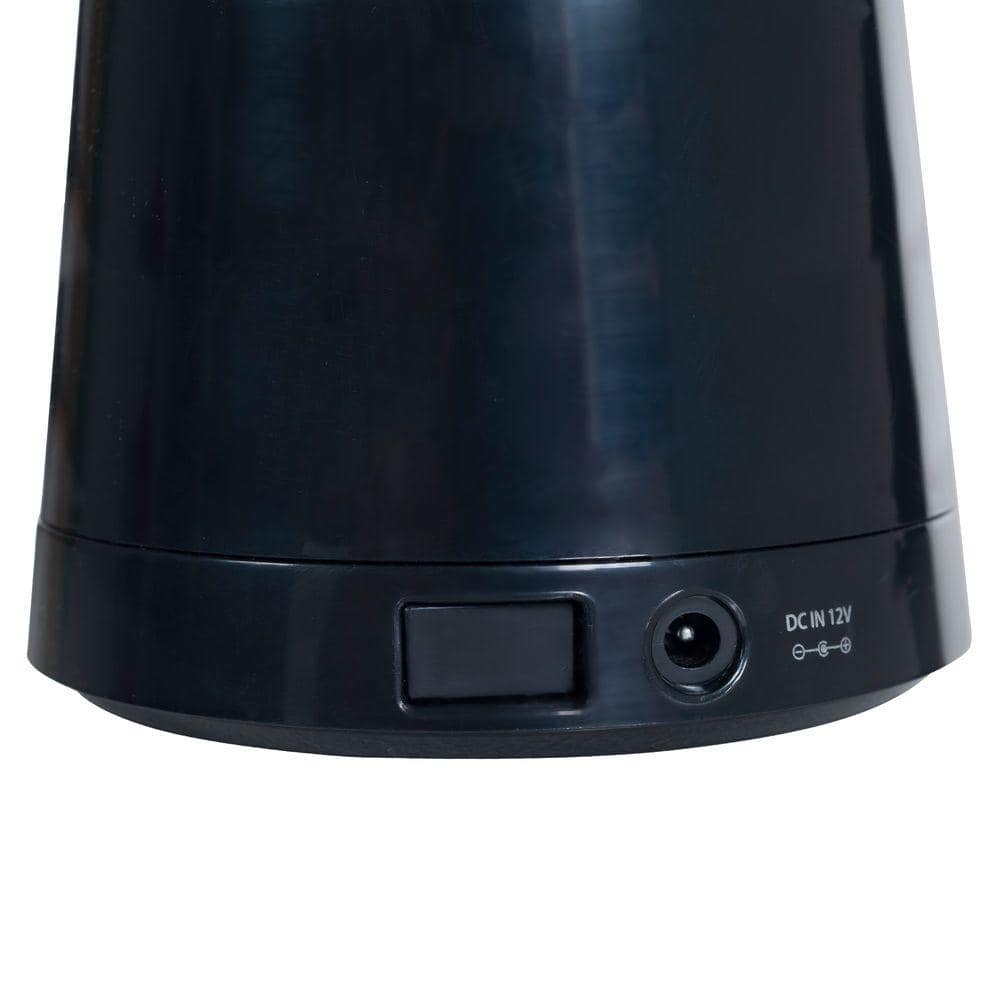 Black Adjustable LED Desk Lamp with Touch Control