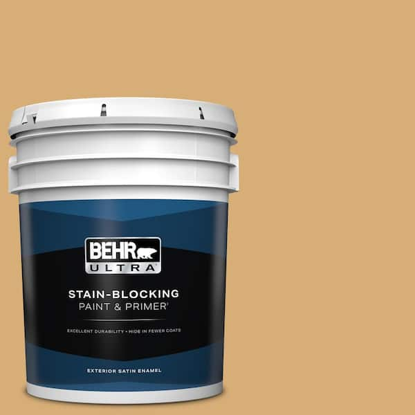 BEHR ULTRA 5 gal. #M280-5 Inheritance Satin Enamel Exterior Paint & Primer