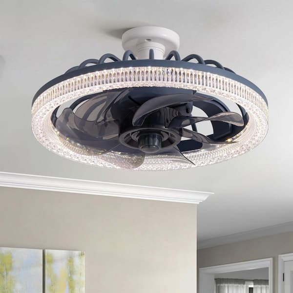 Upgrade Socket Fan Light Combo With Remote 3 Timer, E26 Screw In Led Ceiling Fan