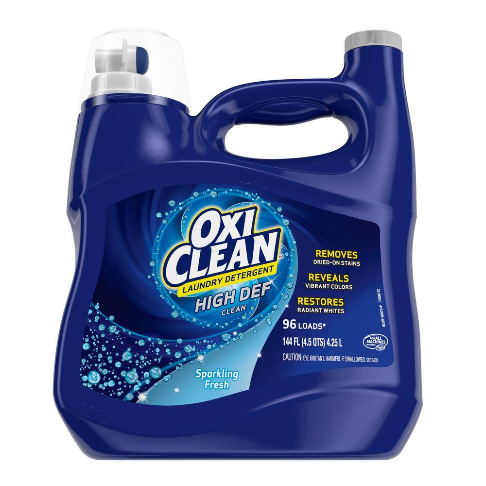 OxiClean 144 oz. Oxi Clean Sparkling Fresh Scent Liquid Laundry ...