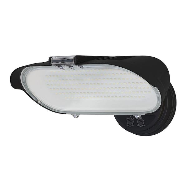 Cedar Hill 72W 8000 Lumen 120 Light Beam Angle Black Dusk to Dawn