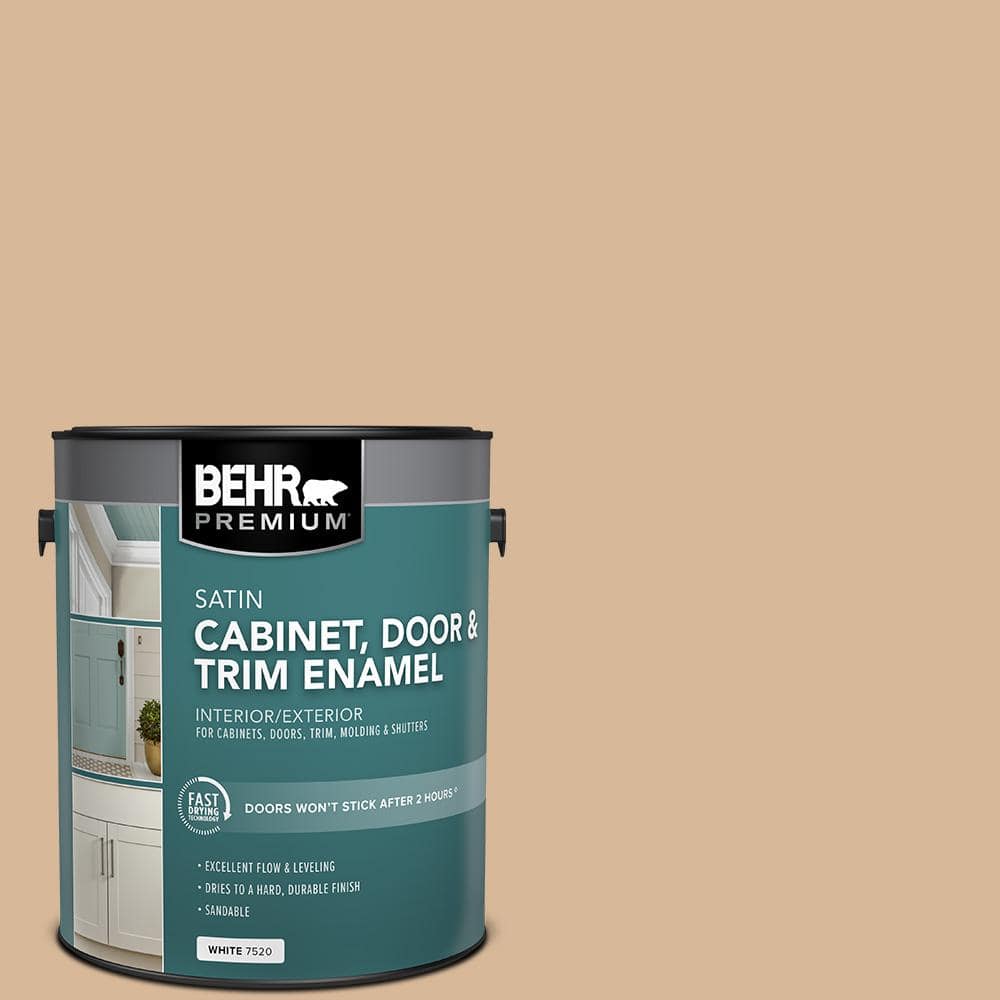 1 gal. #S260-3 Dusty Gold Satin Enamel Interior/Exterior Cabinet, Door & Trim Paint price history on PriceWatchPro