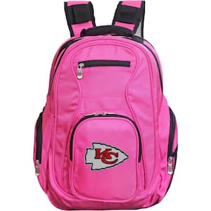 Kansas City Chiefs 20 in. Pink Backpack with Laptop Compartment