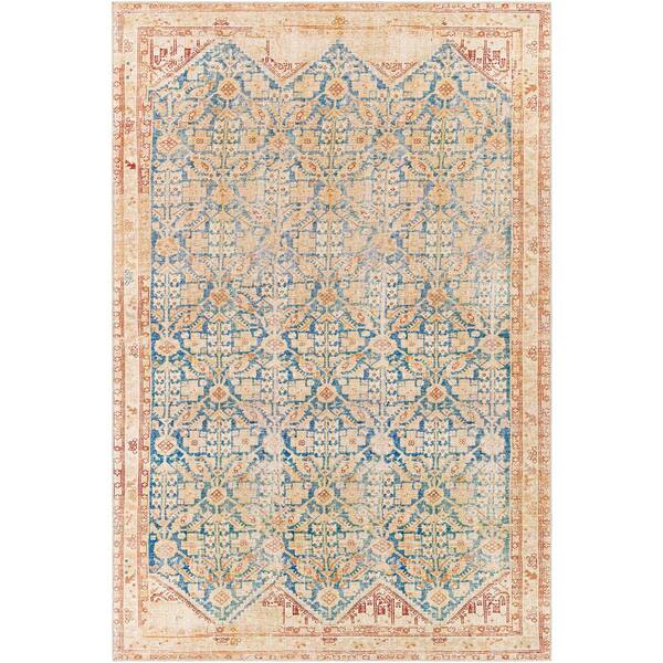 Artistic Weavers Nydia Medallion Oriental Area Rug Blue/Beige 2'3 x 3'9