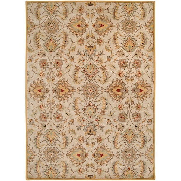 Livabliss John Gold 8 ft. x 10 ft. Area Rug