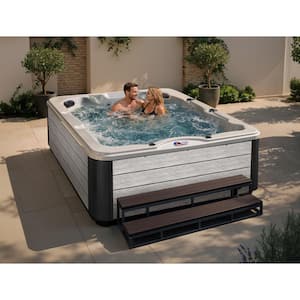 American Spas 6-Person 40-Jet 240-Volt Premium Acrylic Lounger Spa